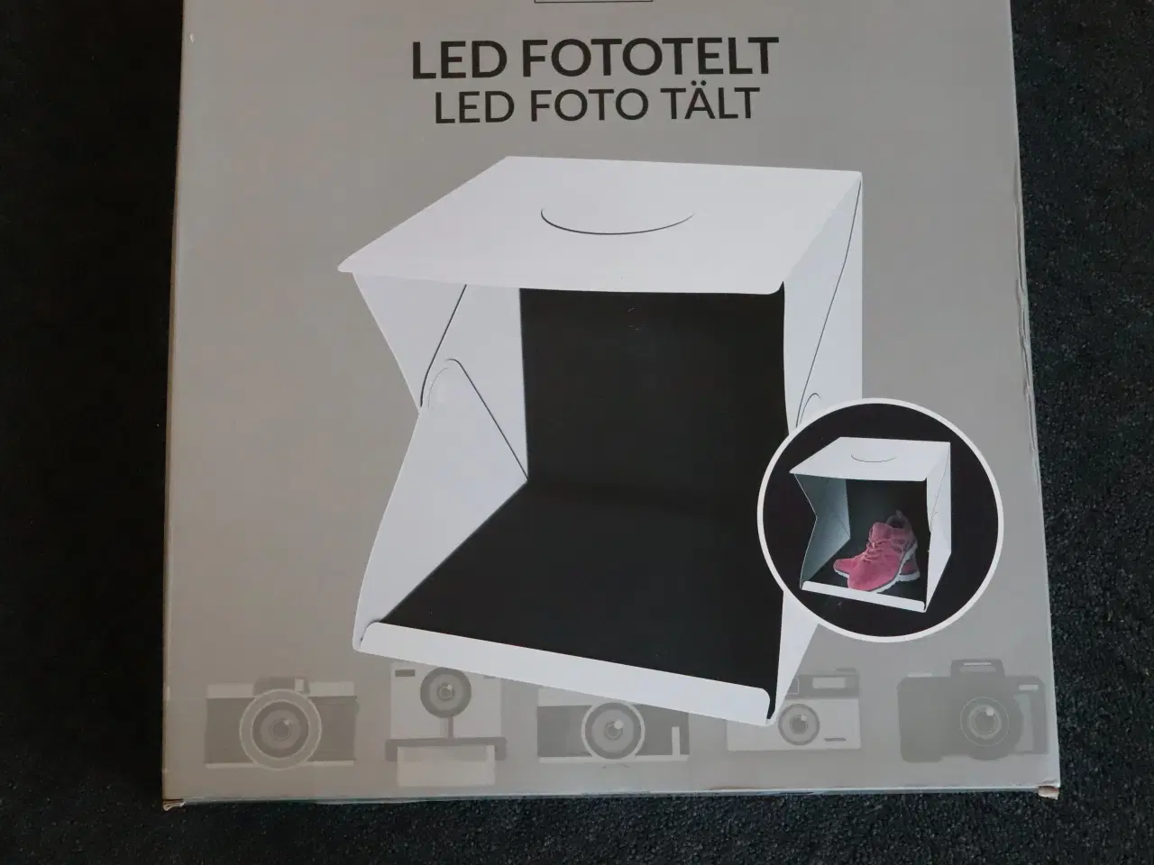 Billede 1 - Fototelt – fotoboks til reklamefoto m.m.