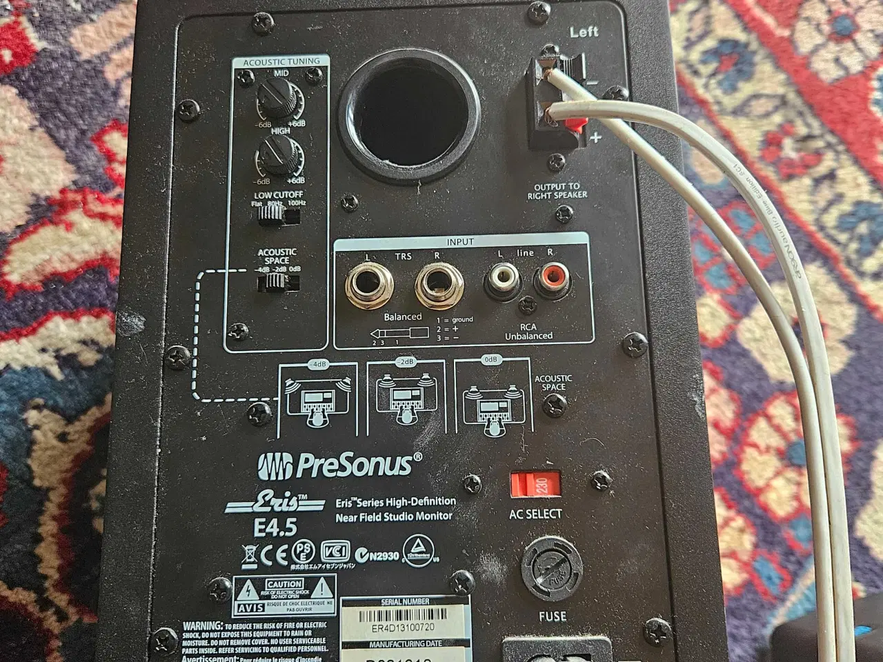 Billede 2 - Presonus e 4,5 aktive studiehøjtalere