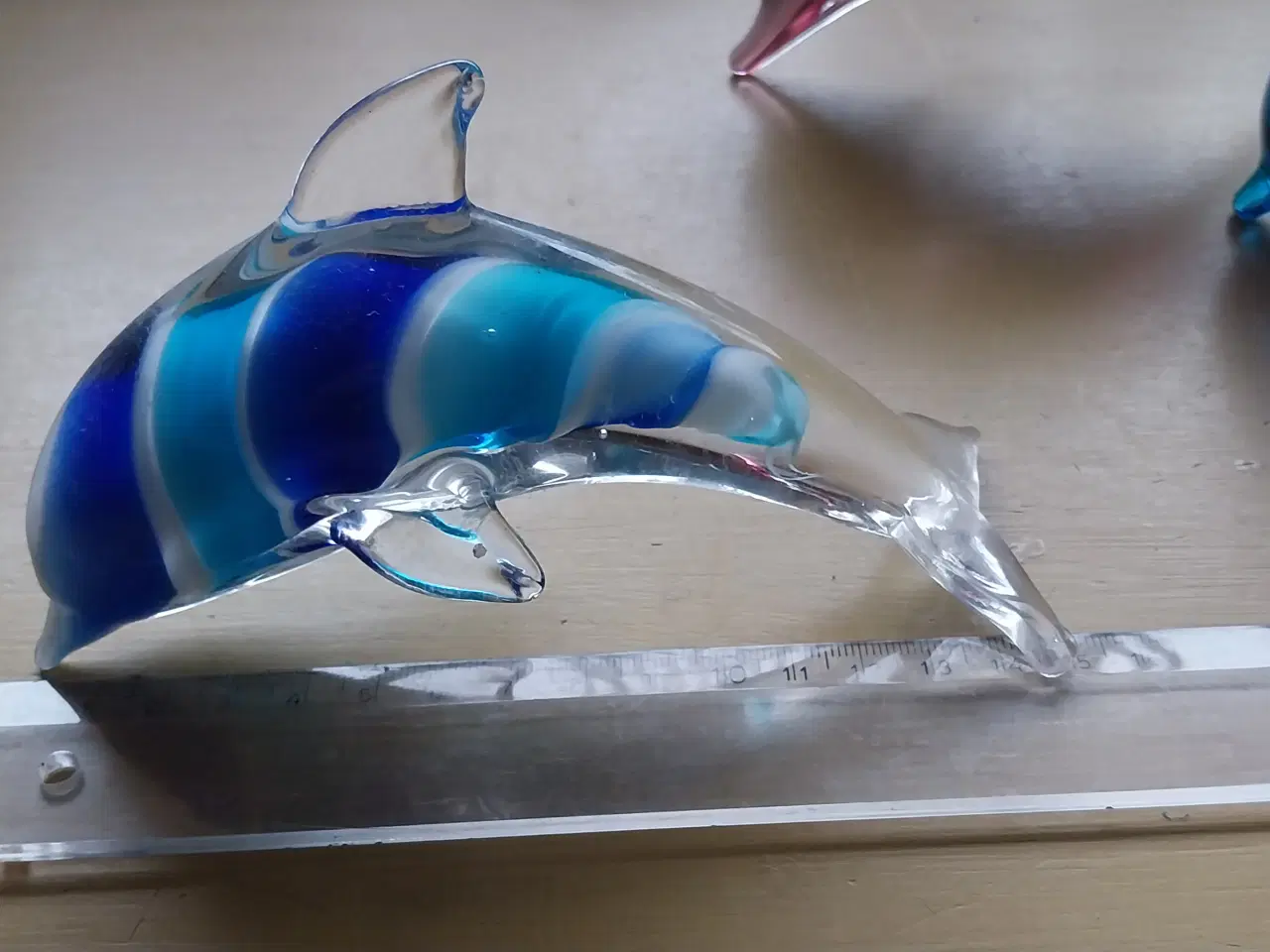 Billede 6 - Glas delfin