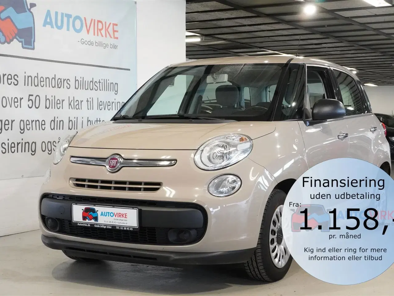 Billede 1 - Fiat 500L 1,4 Pop 95HK 5d 6g