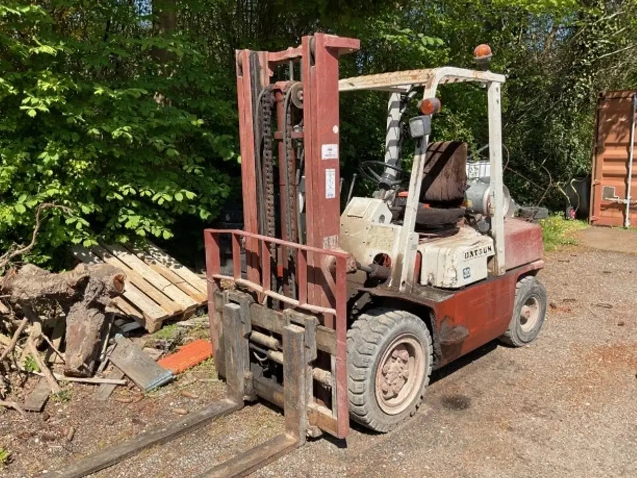 Billede 4 - Nissan 3000 Kg Gastruck med gaffelflytter Afhentning