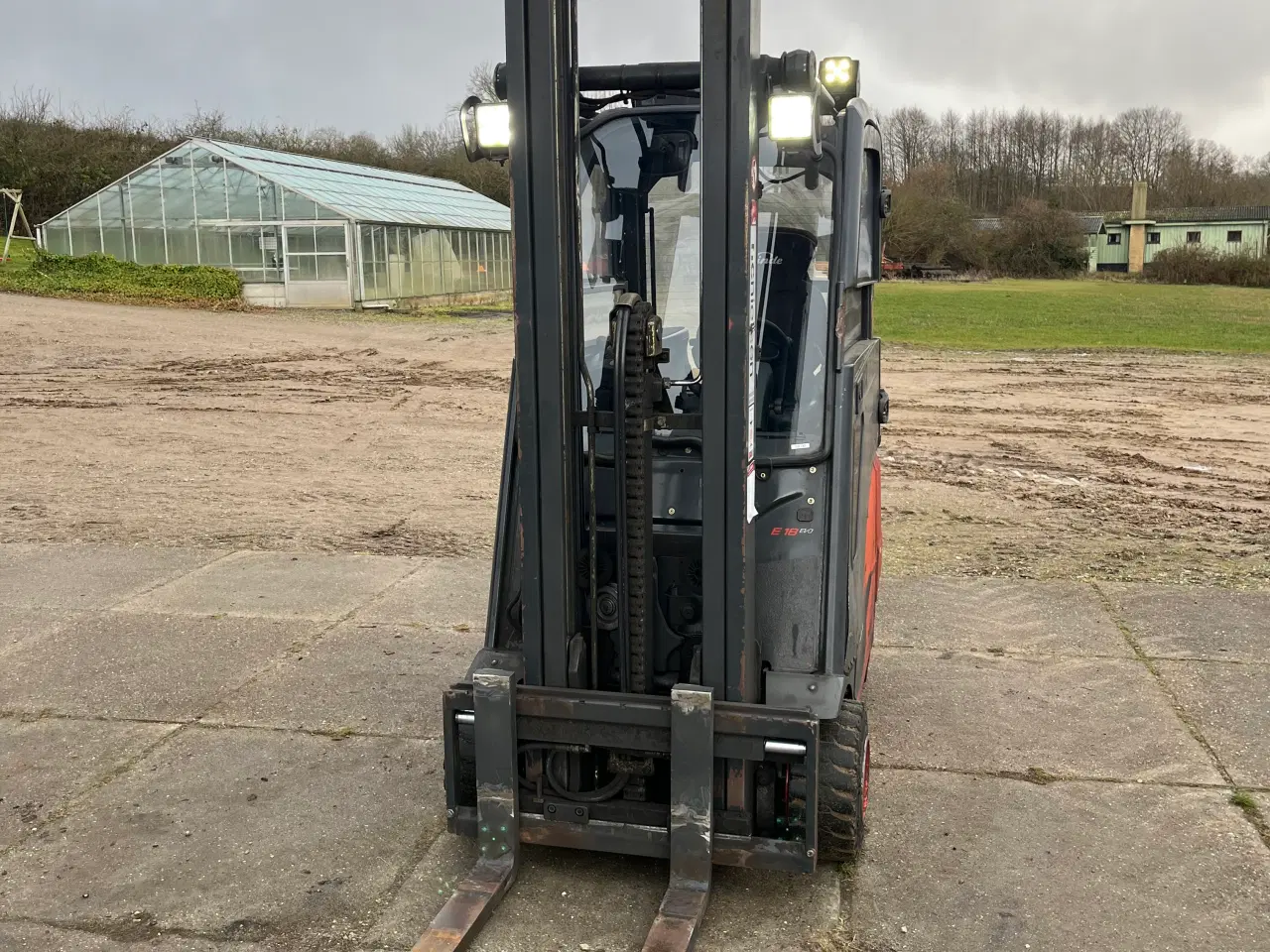 Billede 7 - Linde E18ph-02 eltruck - triplex mast m.friløft.