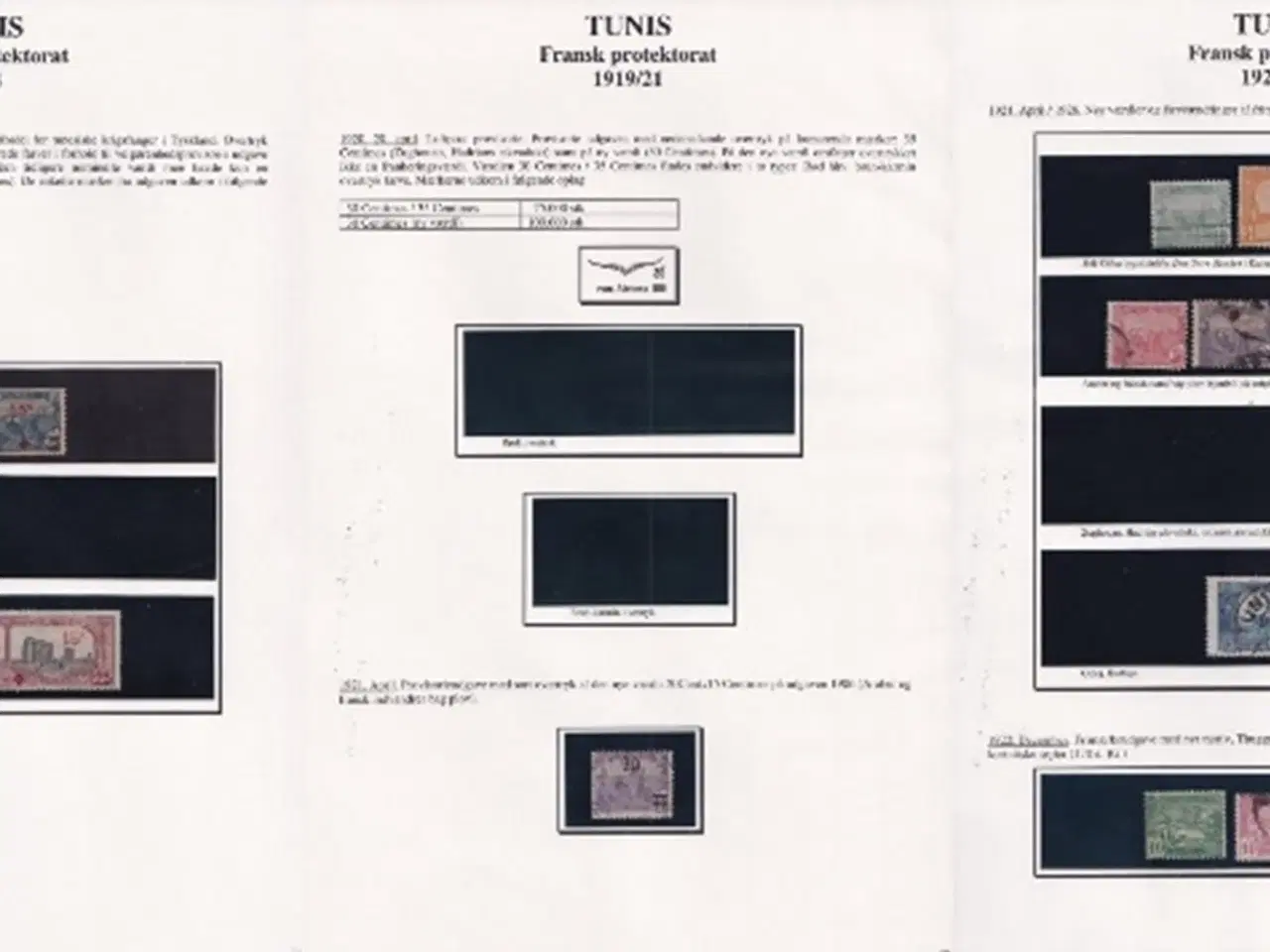 Billede 4 - Frimækesamling Tunis (fr. koloni) sælges