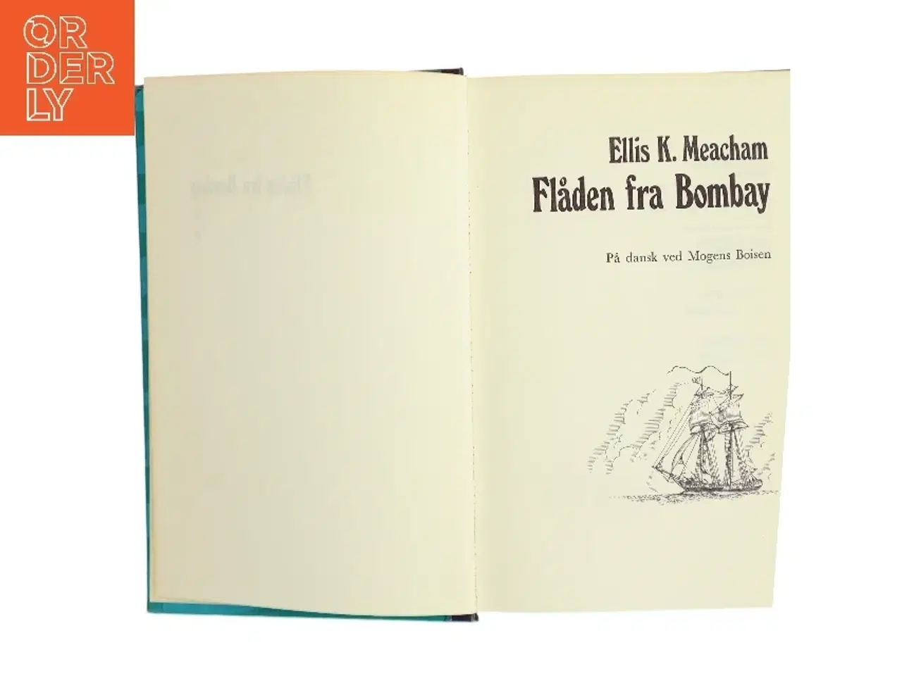 Billede 2 - Antik bog, fin indbinding. Flåden fra Bombay af Ellis K. Meacham (Bog)