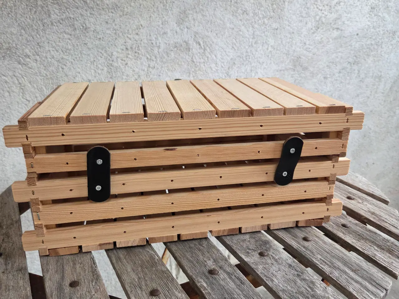 Billede 5 - Flotte kasser med læder lukninger - REST PARTI