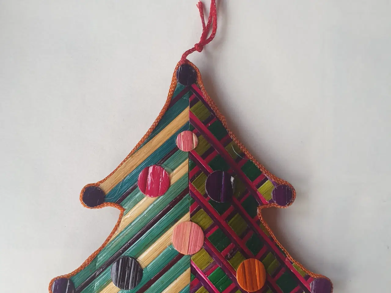 Billede 2 - Farverigt Etnisk Juleophæng.