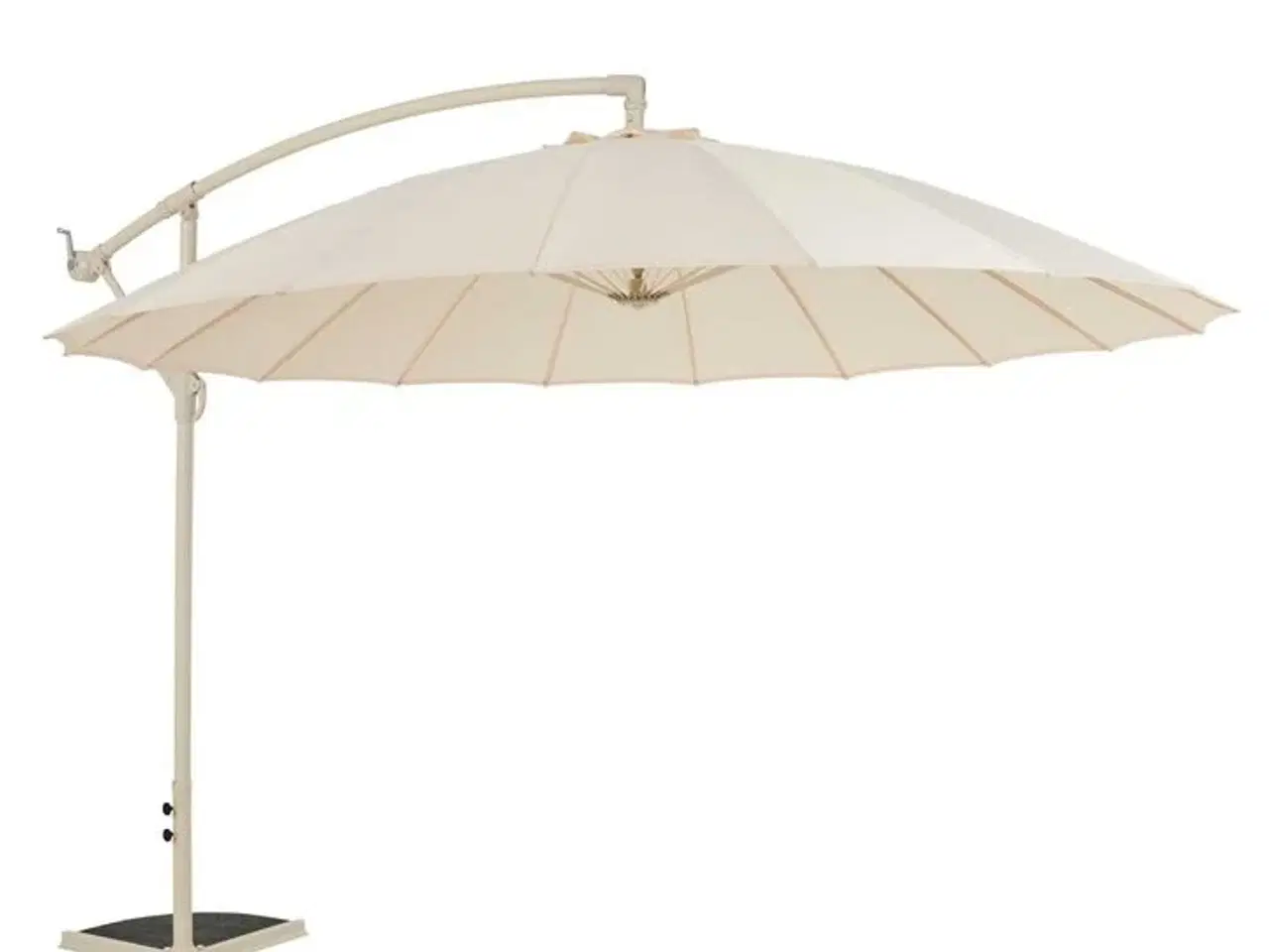 Billede 2 - Casa hængeparasol floriasa ø 274 x 248 cm sand(ubrugt)