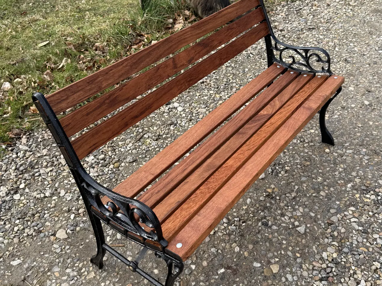 Billede 6 - Havebænk støbejerns bænk 