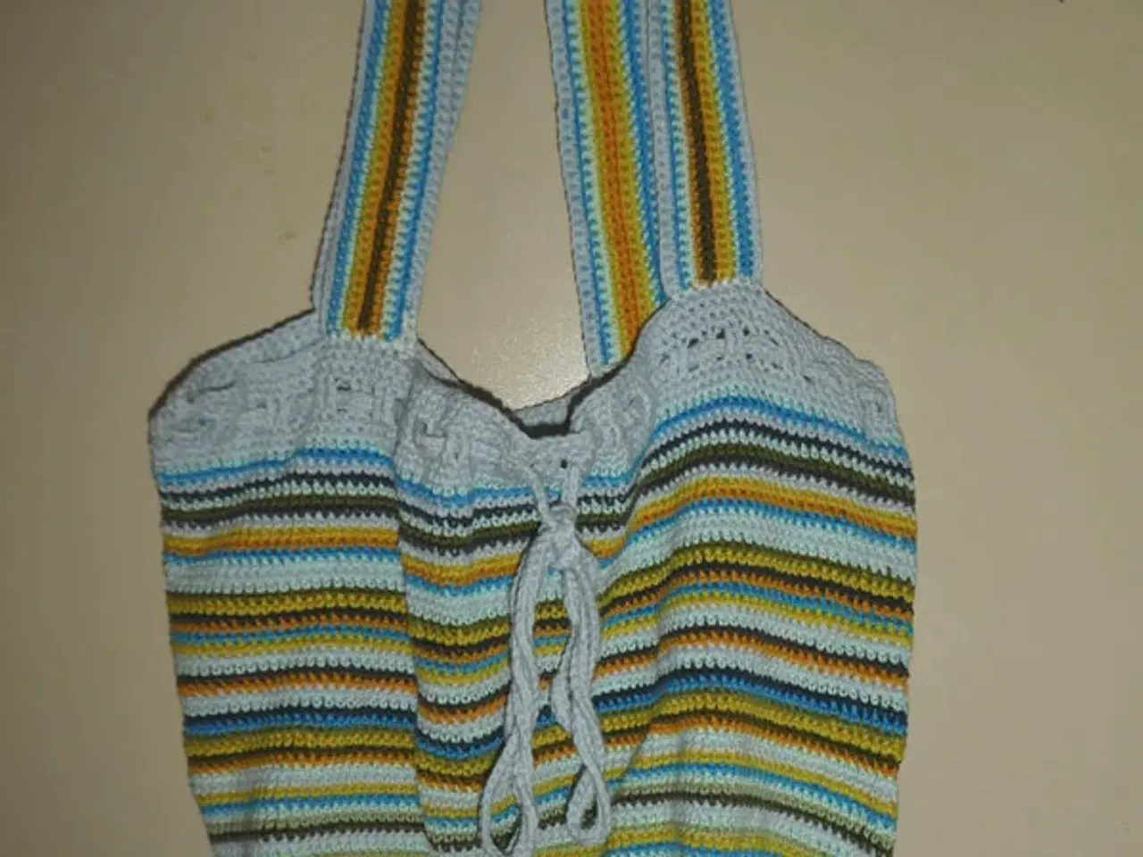 Billede 2 - Håndhæklet bomuldstaske