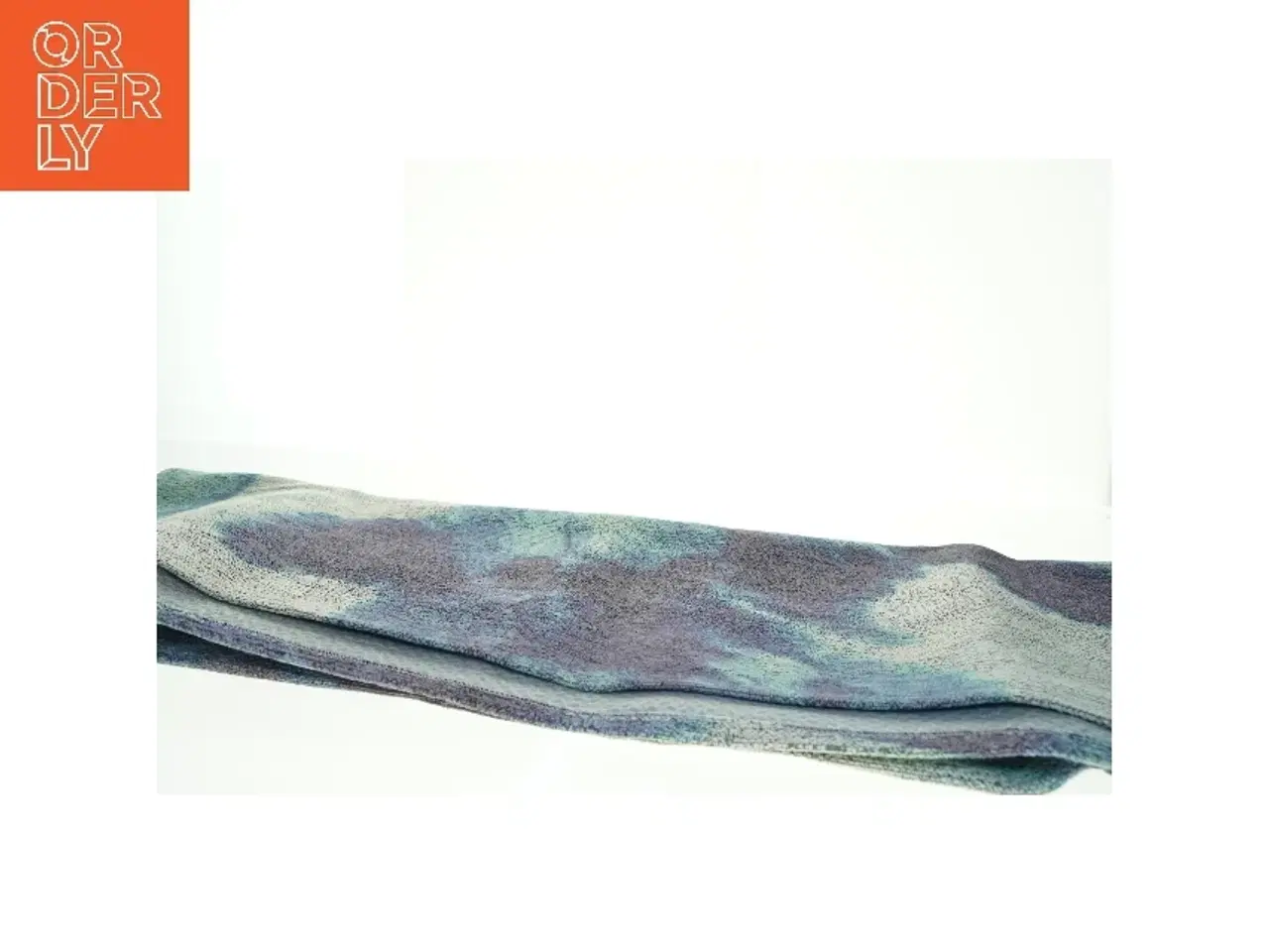 Billede 3 - Vævet tæppe i grå og blå nuancer fra Rodier (str. 170. x, 120 cm)