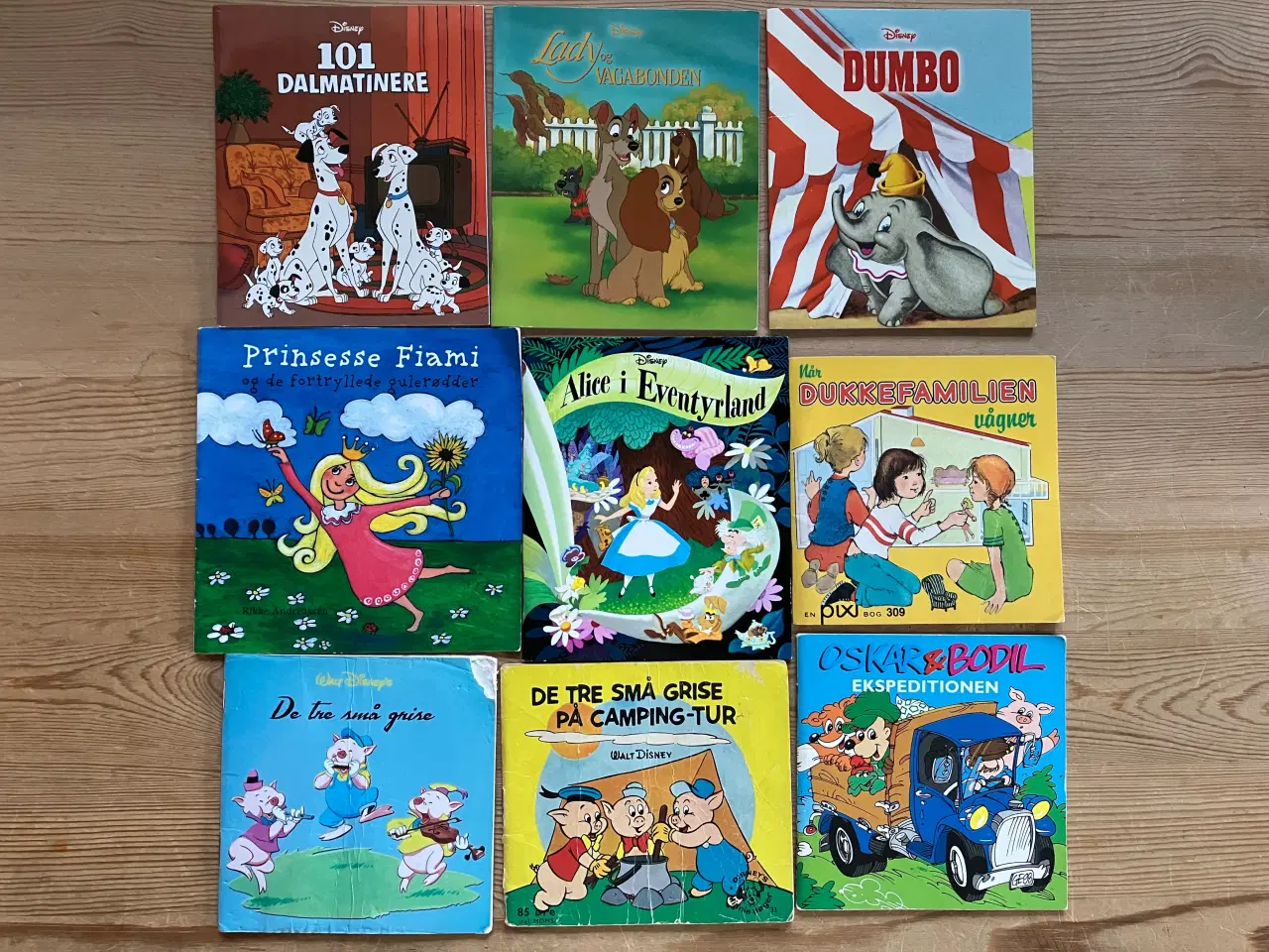 Billede 1 - 7 x 9 børnebøger, Lilleput, Disney m.m.