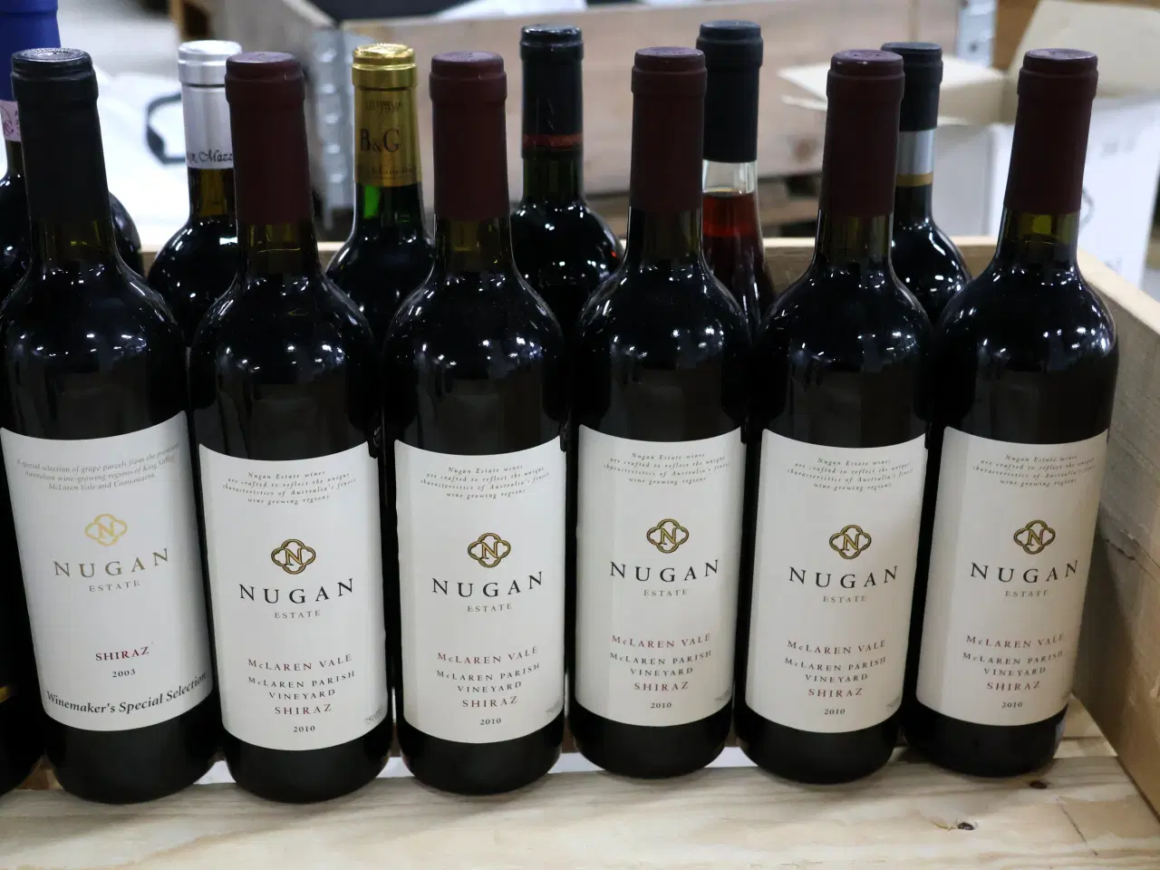 Billede 6 - 68 Flasker div vine.