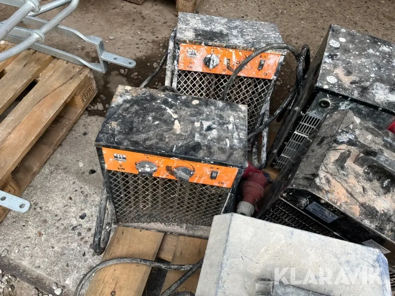 Billede 4 - Varme blæser 5 styk blandet Palle