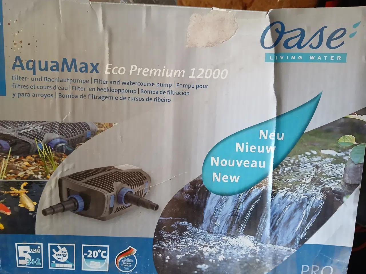 Billede 1 - Oase 12000 pumpe +Oase filtersæt