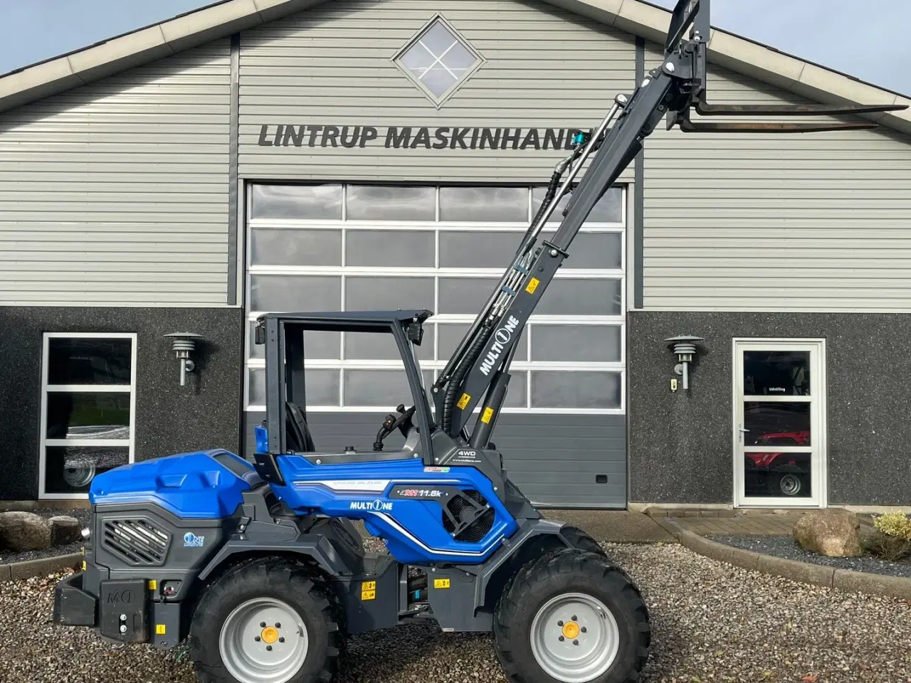 Billede 7 - MultiOne 11.6 k Med pallegafler og multiskovl