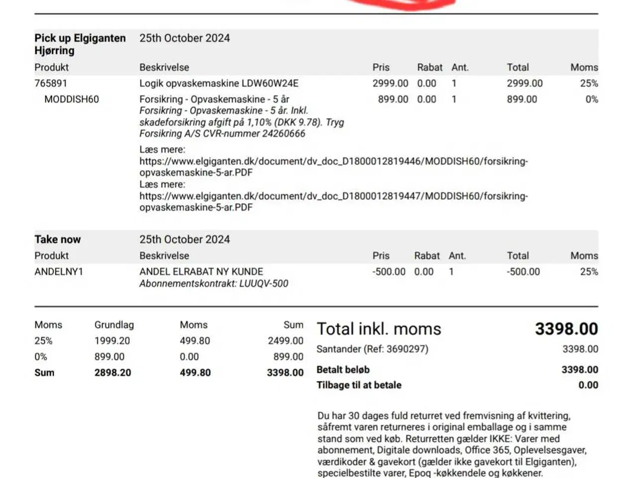 Billede 1 - Logik opvaskemaskine