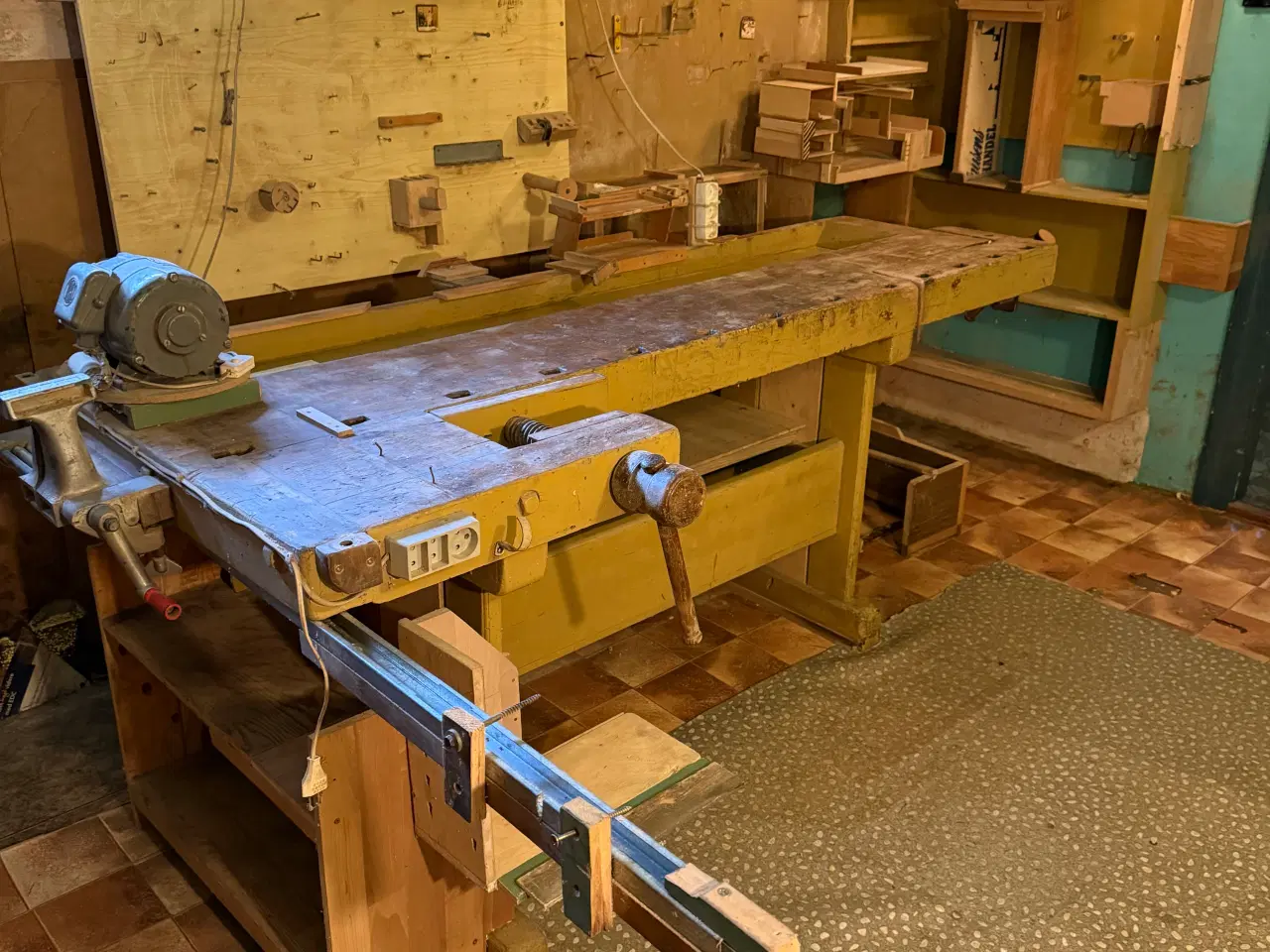 Billede 2 - Stor høvlbænk