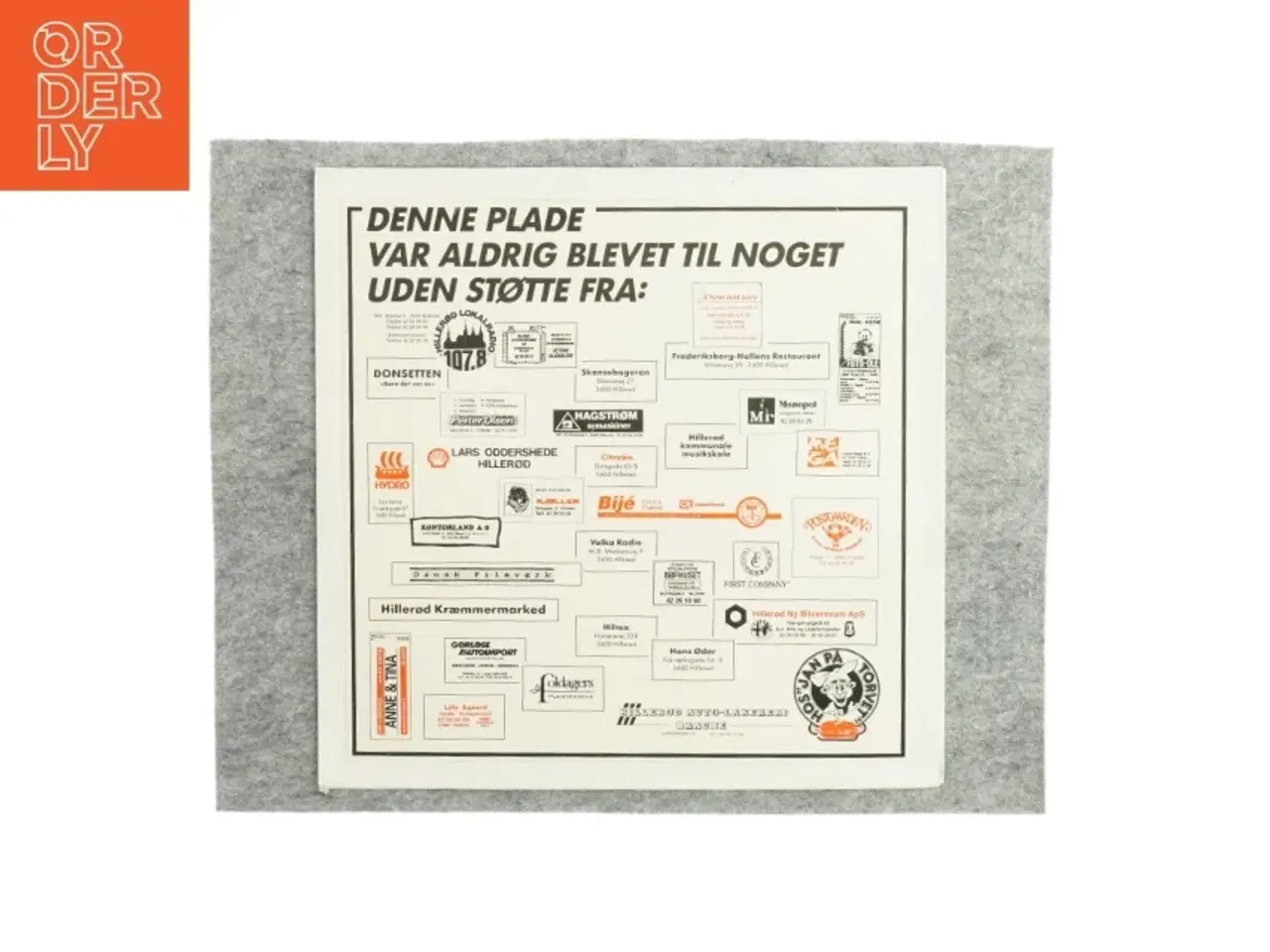 Billede 2 - Det andet Orkester vinylplade