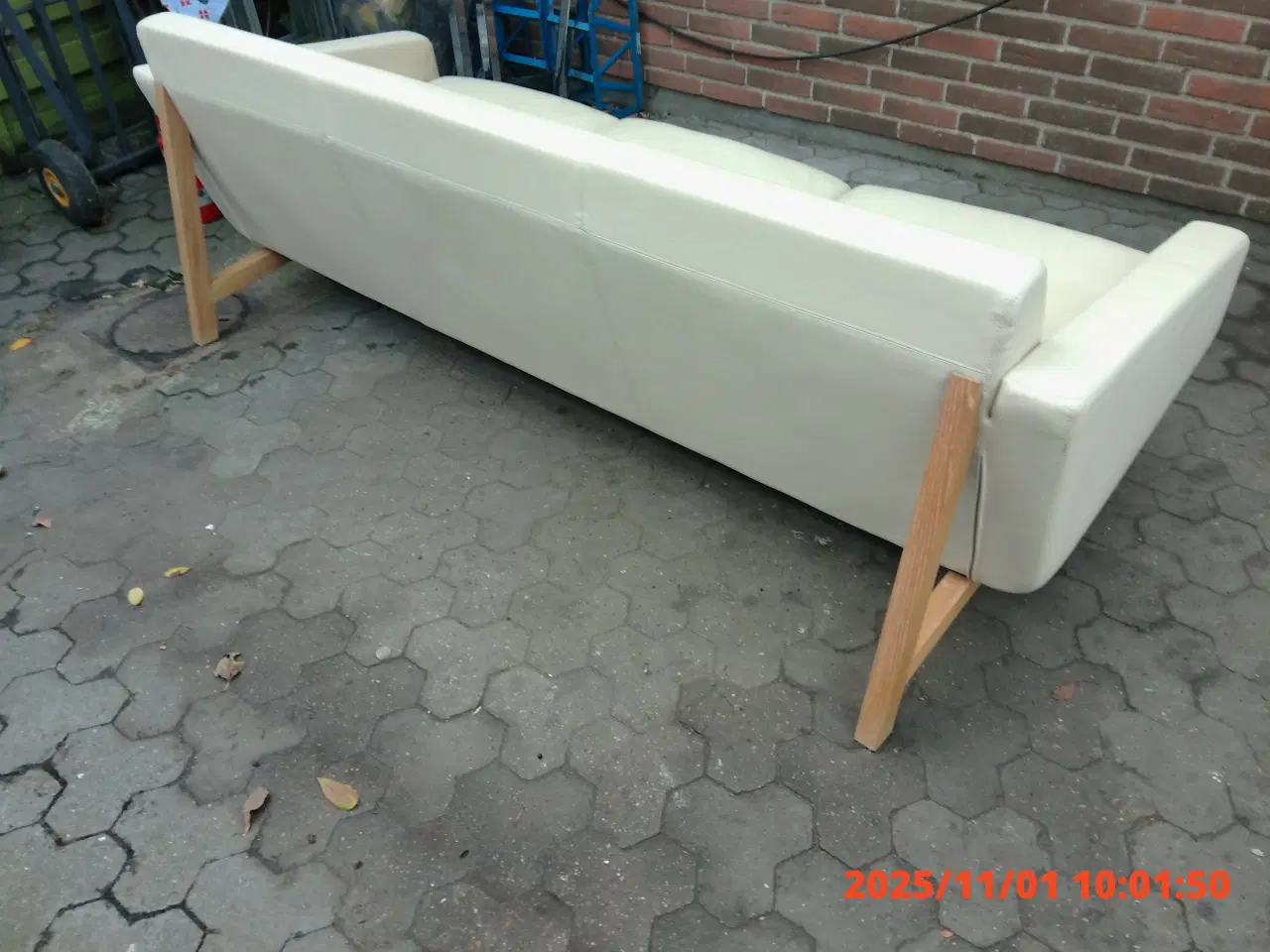 Billede 2 - Lædersofa fra trip-trap