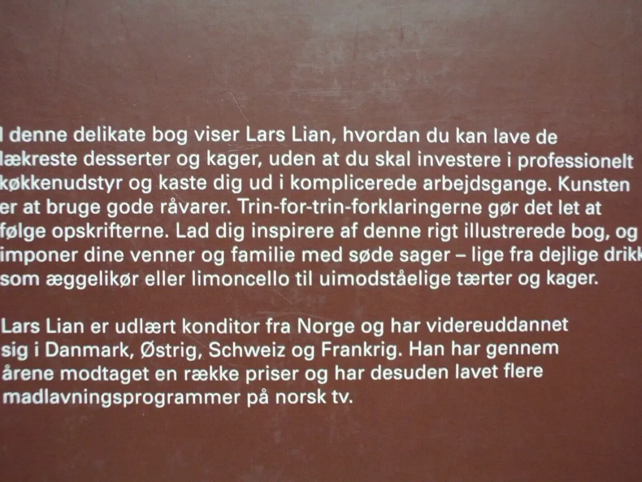 Billede 4 - søde sager og nemme kager, af lars lian, emne: mad
