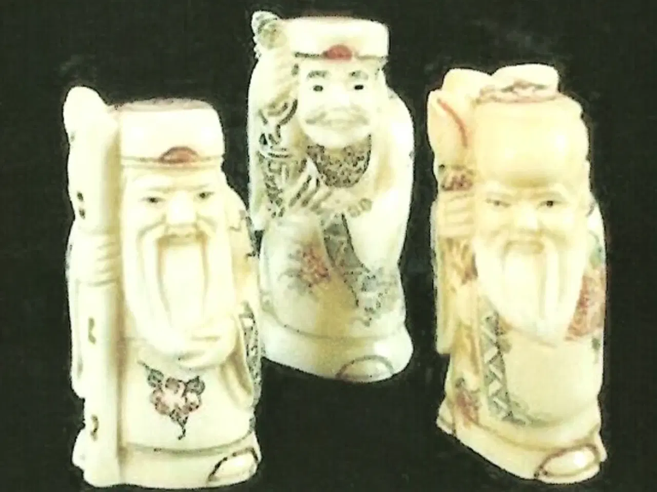 Billede 1 - 3 japanske netsuker