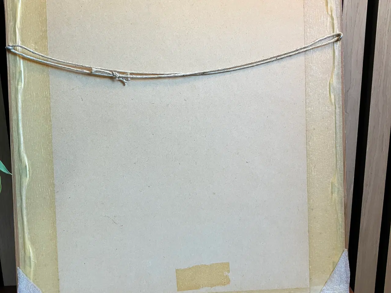 Billede 3 - Vintage Mads Stage billede af skovsneppe i græs.