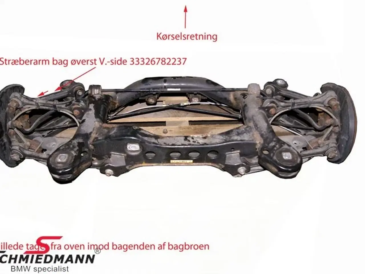 Billede 2 - Stræbearm bag øverst V. -side B33326782237 BMW E87 E90 E91 E92 E93 E81 E82 E87LCI E88 E90LCI E91LCI X1 (E84) E92LCI E93LCI