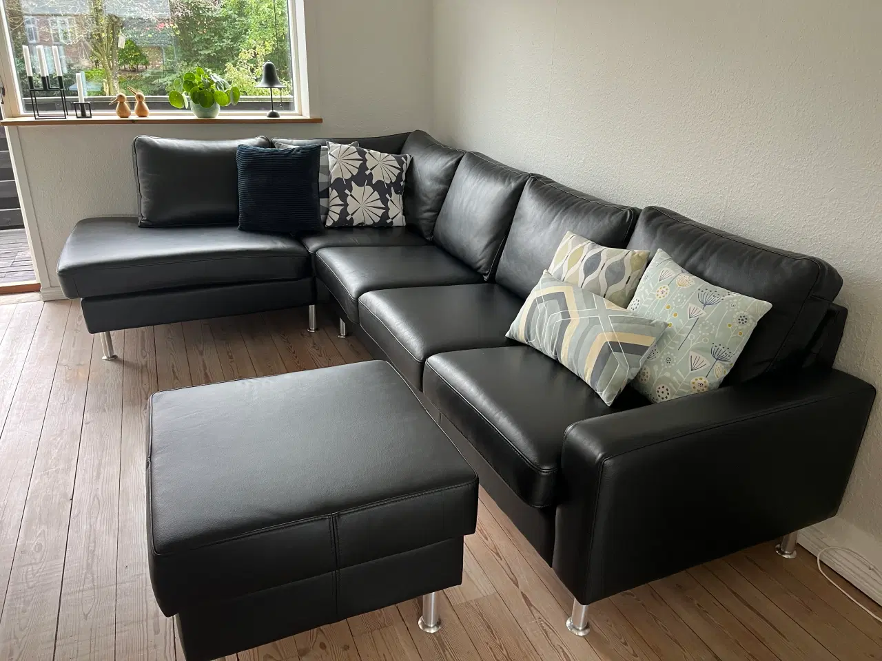 Billede 2 - Lædersofa