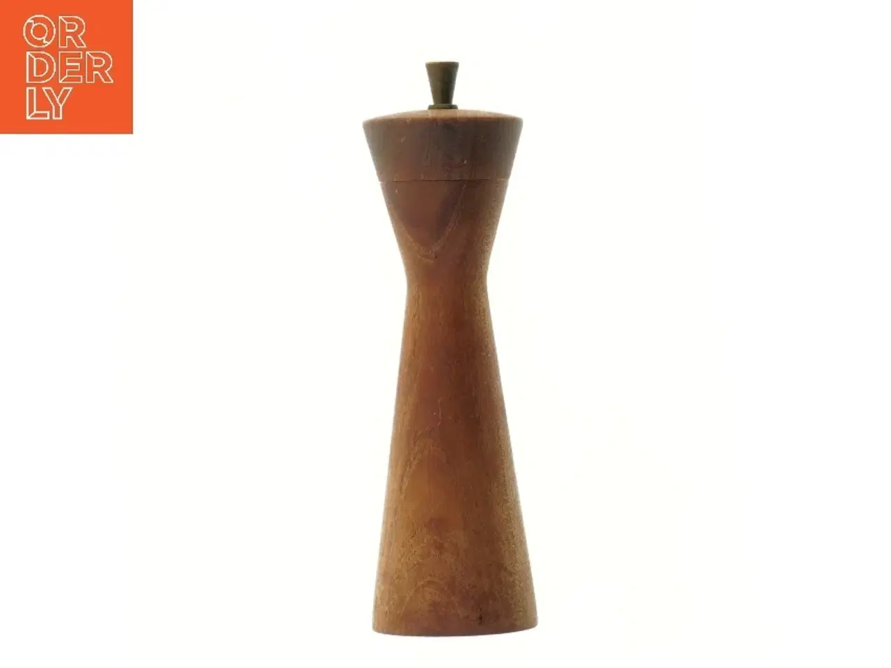 Billede 2 - Smuk mahogni træ peberkværn (str. 23 cm)