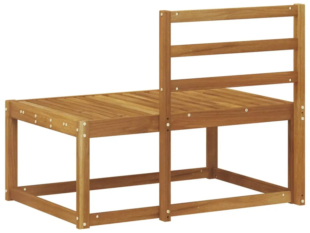 Billede 6 - Udendørs Modulsofa Naturfarvet 91 x 63 x 73 cm