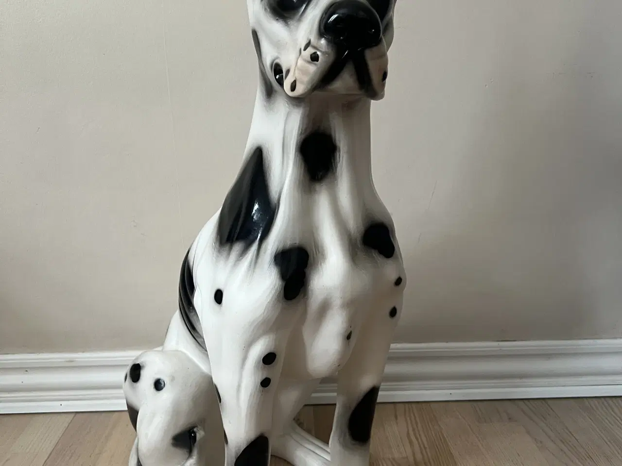 Billede 1 - Stor smuk gammel Grand Danois hunde figur 