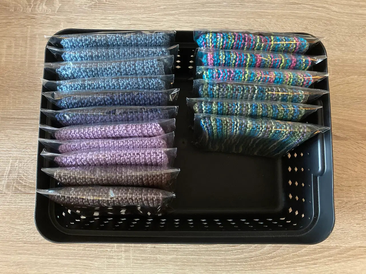 Billede 1 - Strikkede karklude, 100% bomuld