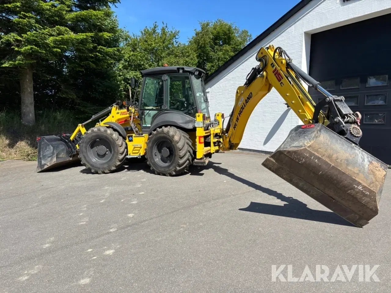 Billede 3 - Rendegraver New Holland B115C 1023.6 timer (Nyserviceret)