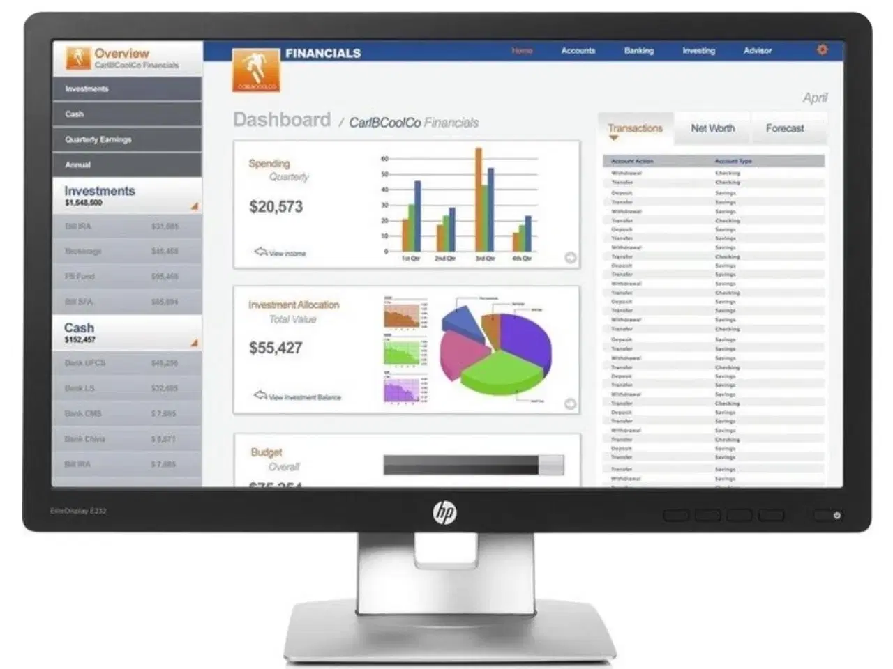 Billede 6 - HP E232 skærm