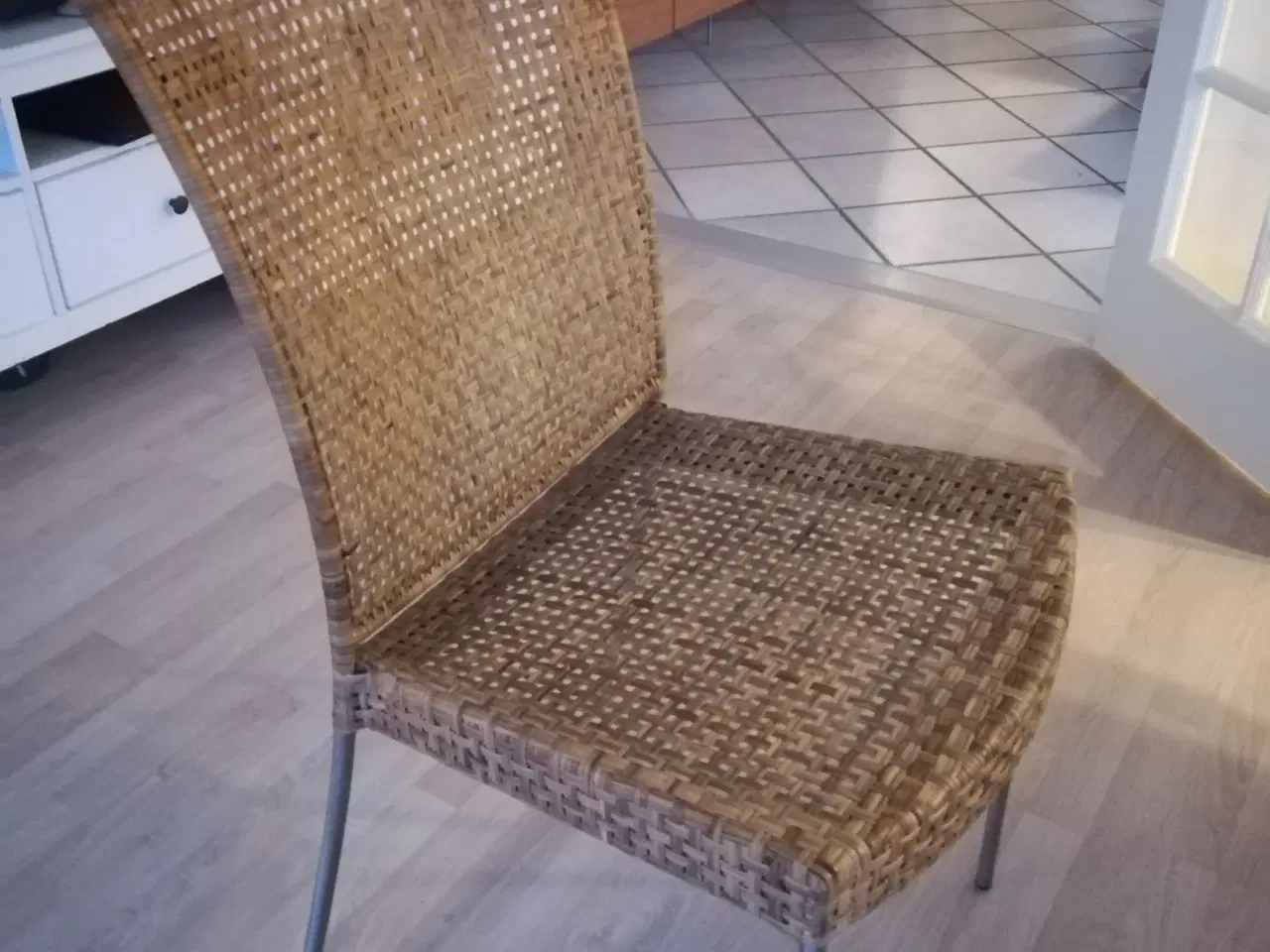Billede 1 - 4 cane line stole til udestuen