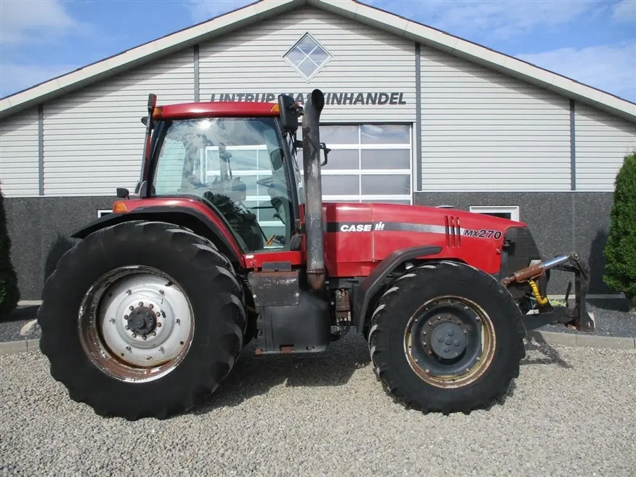 Billede 3 - Case IH MX270 Med frontlift på og KUN 3291timer fra ny