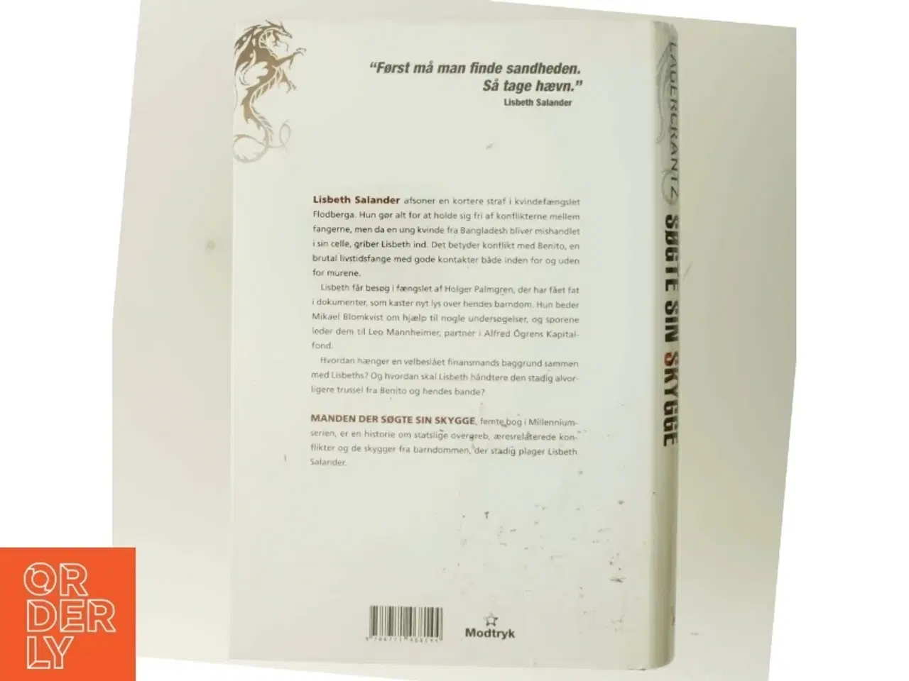 Billede 3 - Manden der søgte sin skygge af David Lagercrantz (Bog)