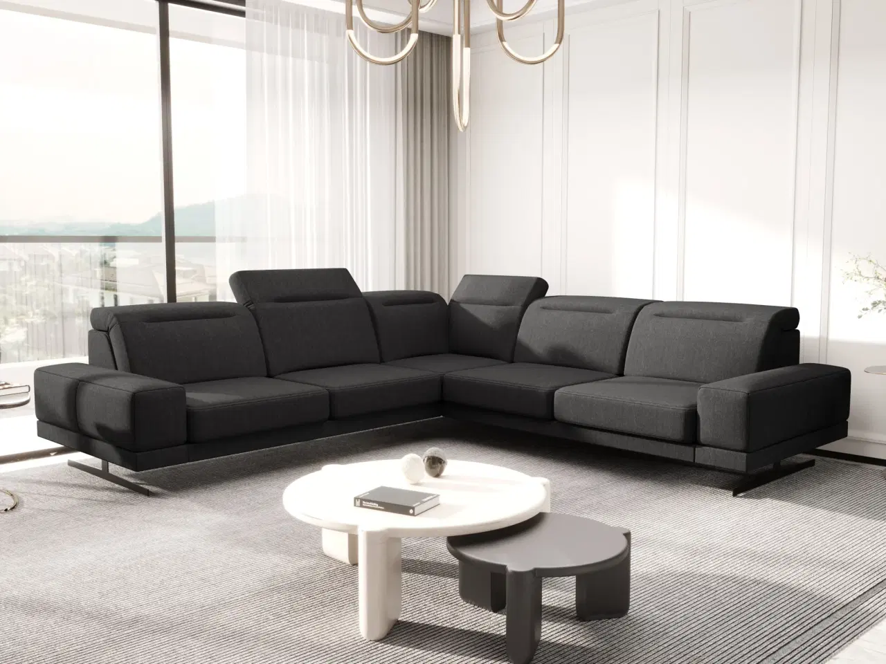 Billede 6 - FIORELLI MAX HJØRNESOFA 265x265 CM