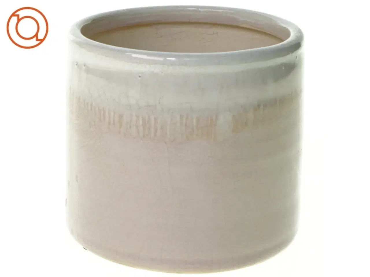 Billede 1 - Krukke til planter (str. 12 x 13 cm)