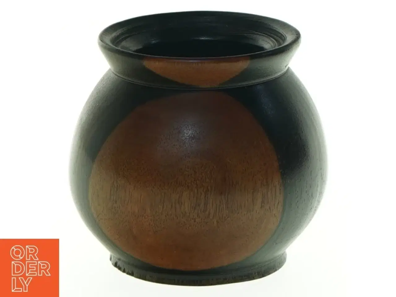 Billede 1 - Drejet Trævase (str. 17 x 8 cm)