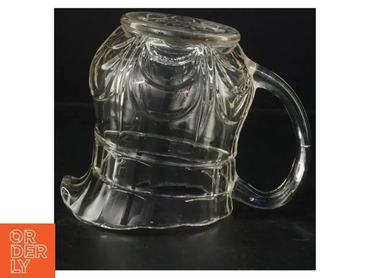 Billede 4 - Gammel glaskande fra Fyens Glasværk(str. 18 x 15 x 11,5 cm)