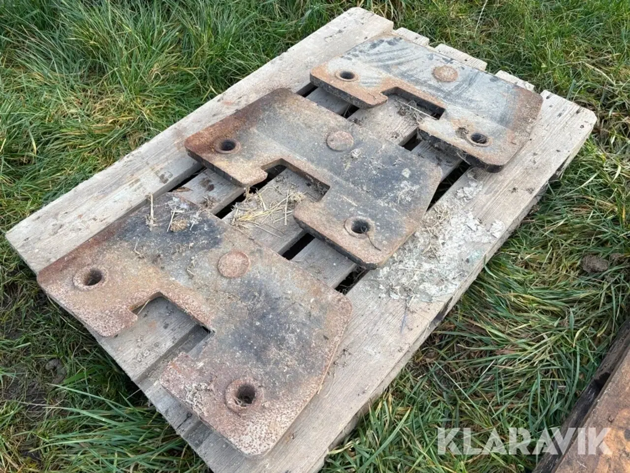 Billede 2 - Vægtklodser Zetor 3 styk.