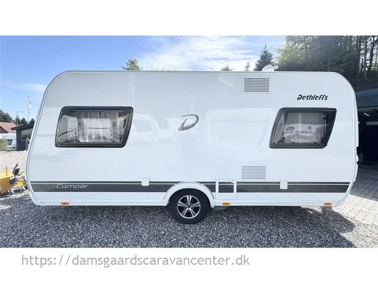 Billede 5 - 2021 - Dethleffs Camper 460 EL   Enkeltsenge-Lamel-Gulvtemp.-Mover-Telt