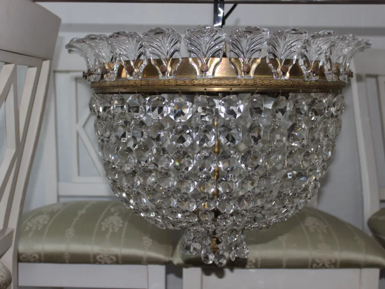 Billede 1 - Prisme/krystal loftslampe