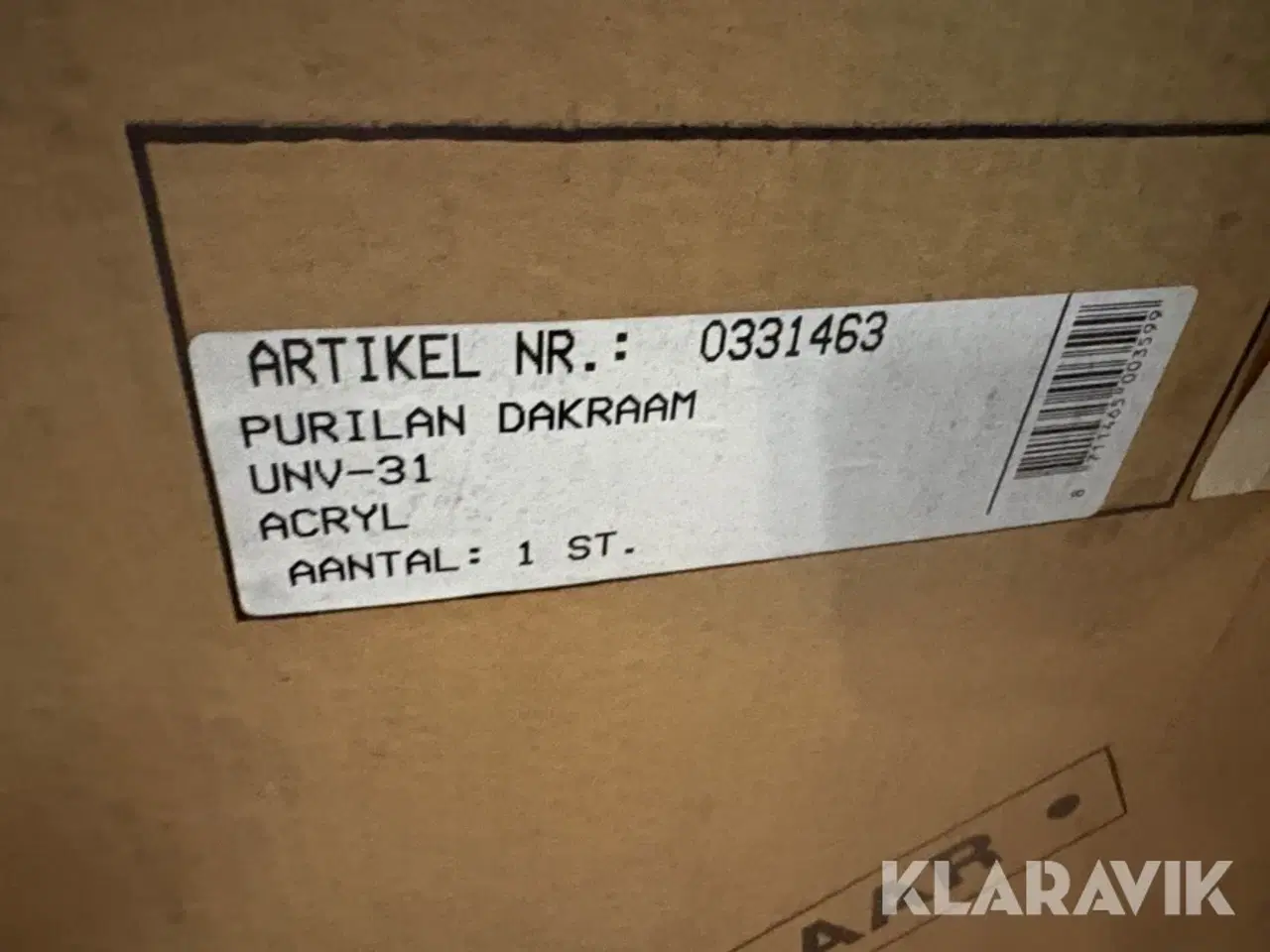 Billede 12 - Tagvindue Ubbink Purilan dakraam