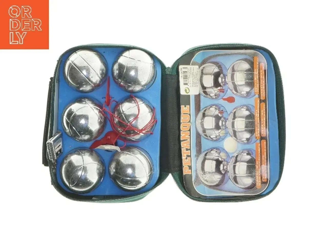 Billede 1 - Petanque sæt med kugler fra Sports Play (str. 24x16,5x8 cm)