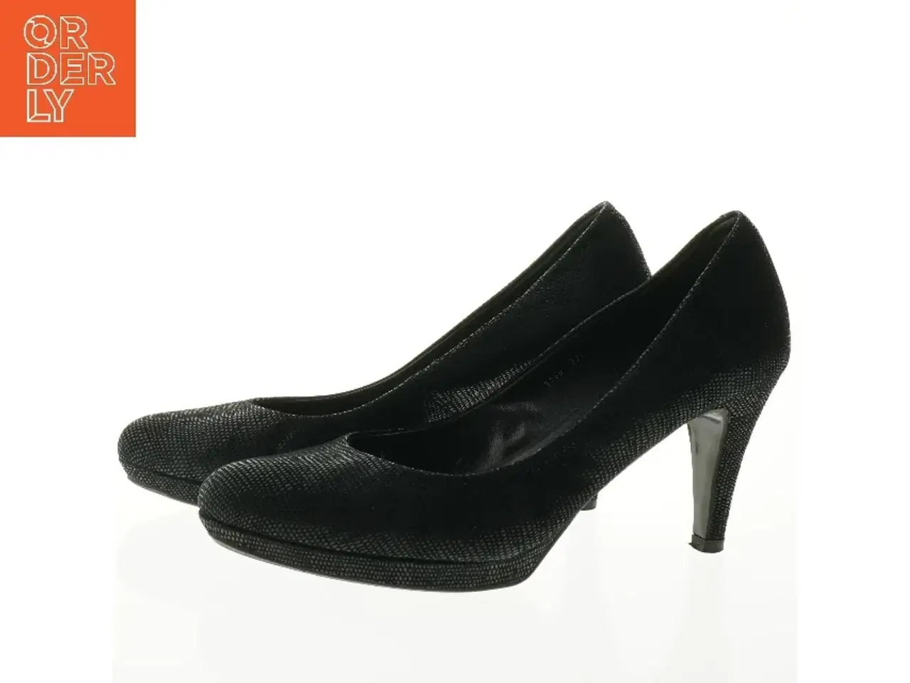 Billede 2 - Sorte stilethæle fra Billi Bi (str. 37,5)