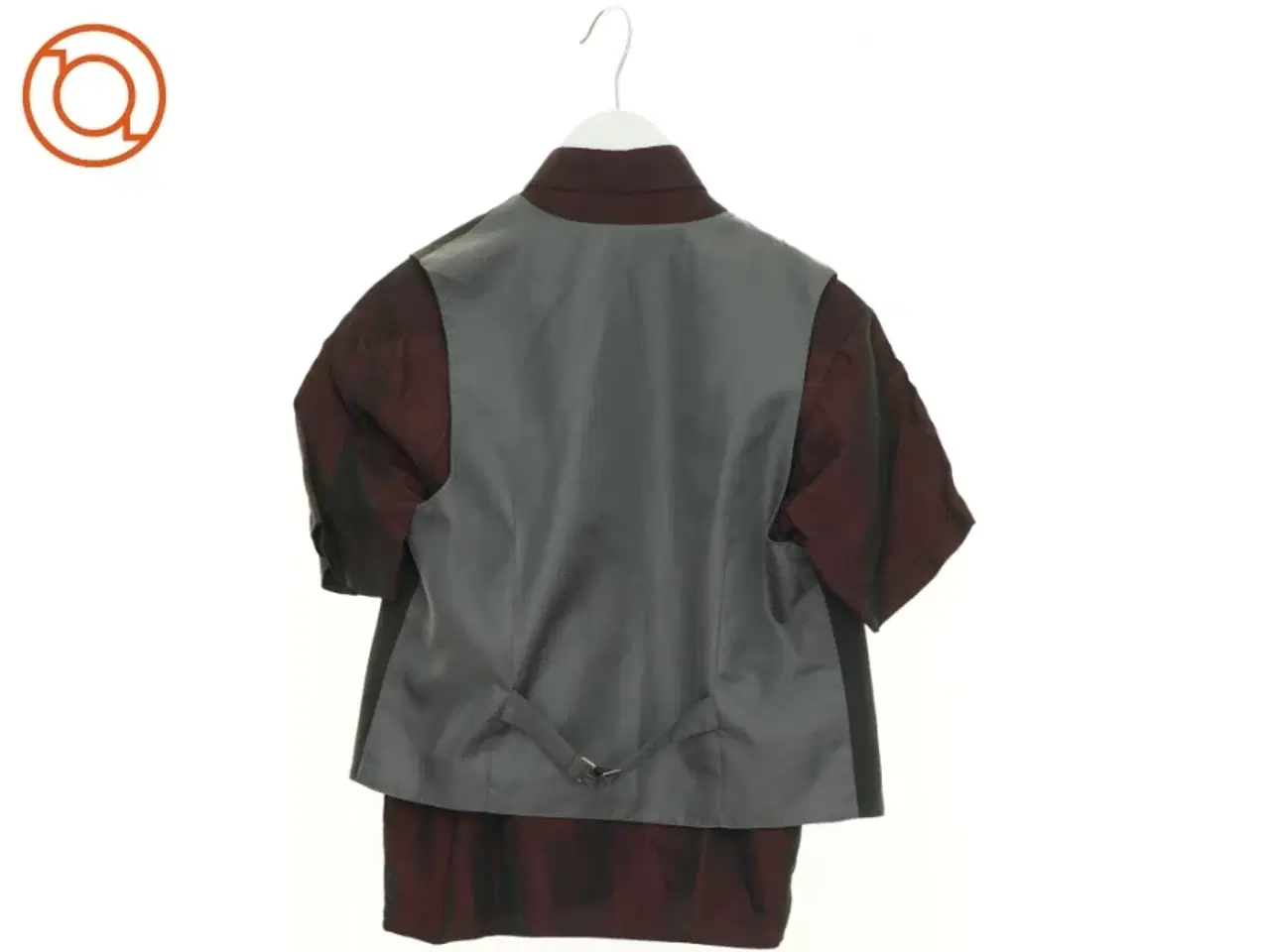 Billede 2 - Skjorte med vest fra Here + there (str. 128 cm)