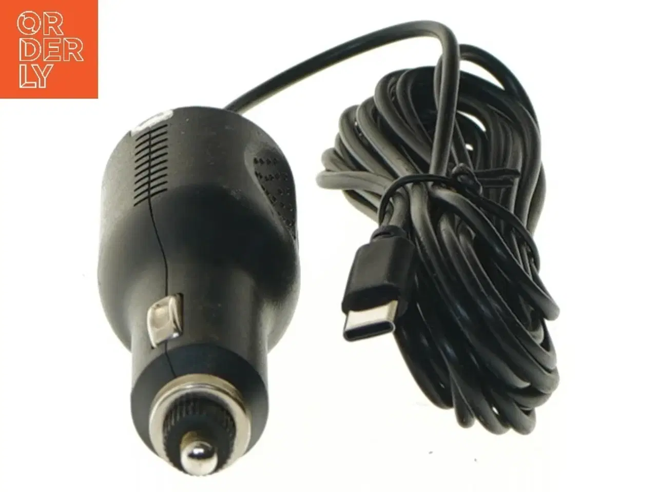 Billede 2 - Bil oplader med USB-C kabel (str. 9 cm)