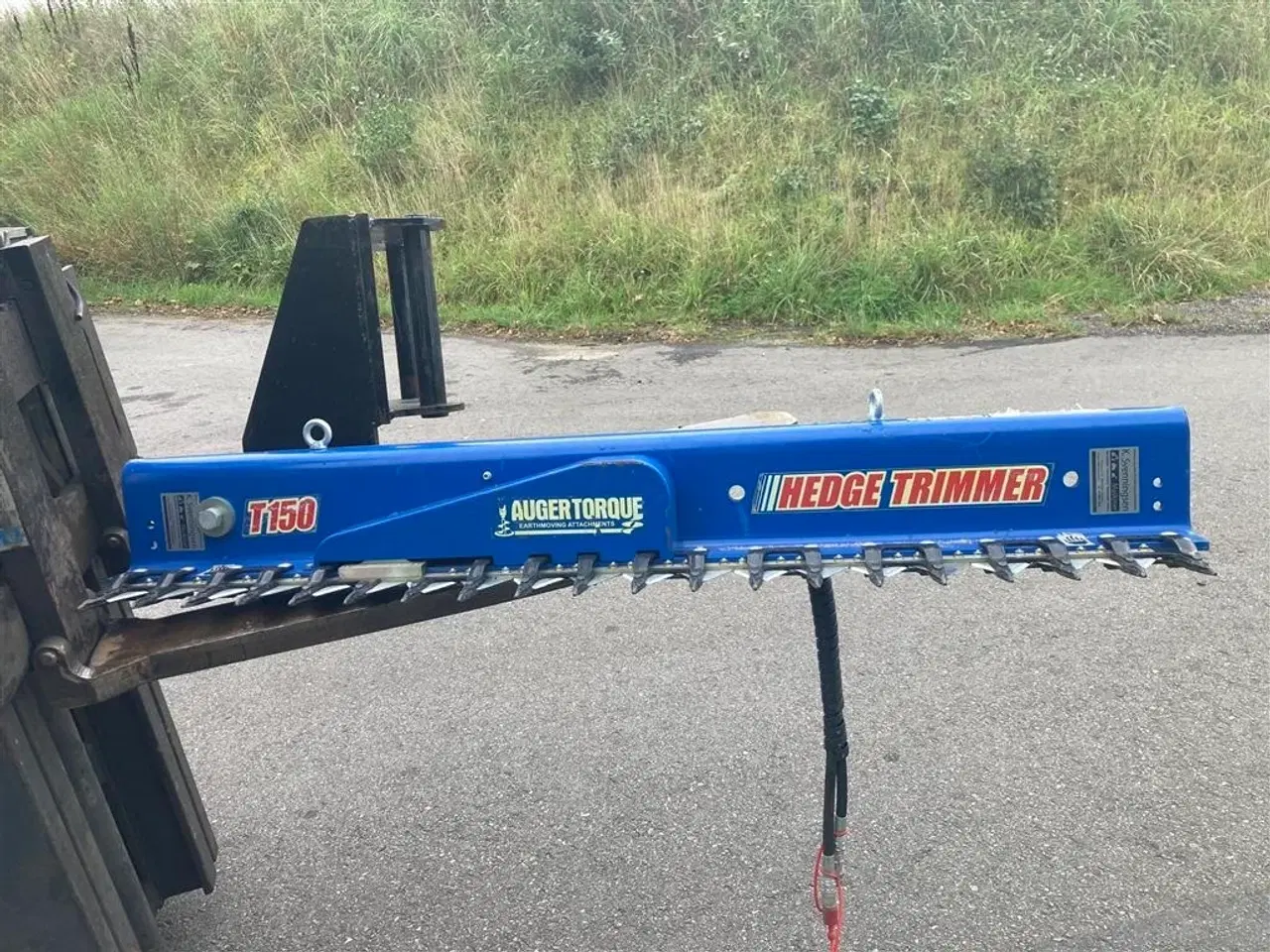 Billede 11 - Auger Torque T 150 Monteret med ophæng der passer på Hydrema skift